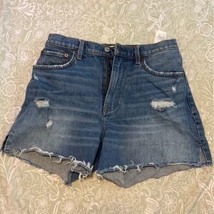 LIKE NEW ✨Women’s Abercrombie and Fitch Curve Love High Rise 4 Inch Shorts
